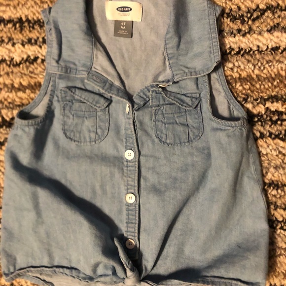 Toddler chambray tank - Picture 3 of 3